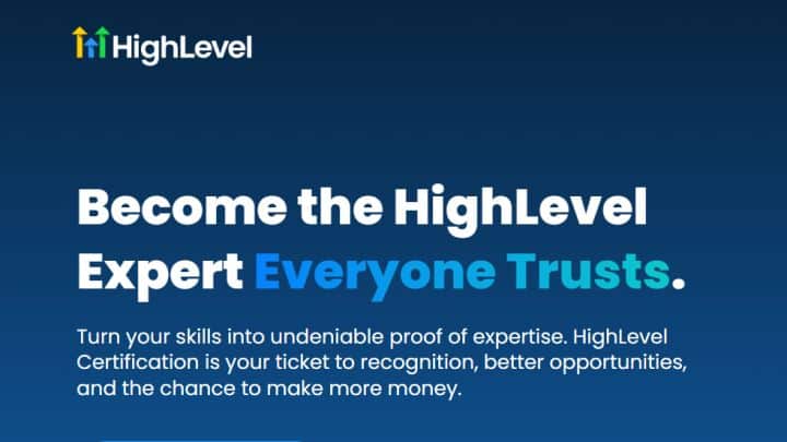 GOHIGHLEVEL CERTIFICATION